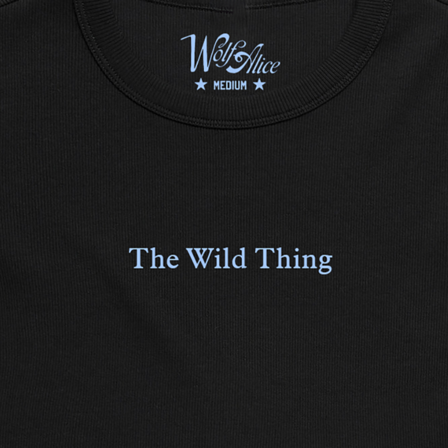 'The Wild Thing' Black Baby Tee