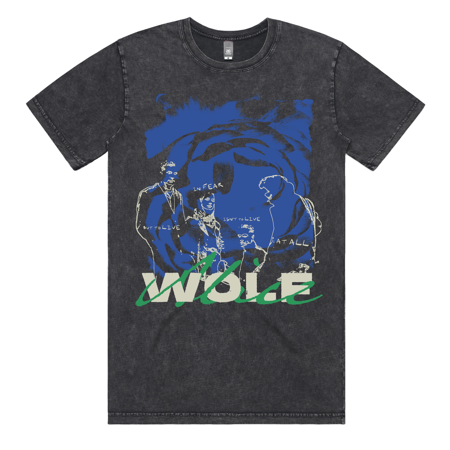 BLUE ROSE WEEKEND T-SHIRT (BLACK)