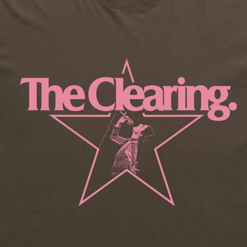 The Clearing Brown / Pink T-Shirt