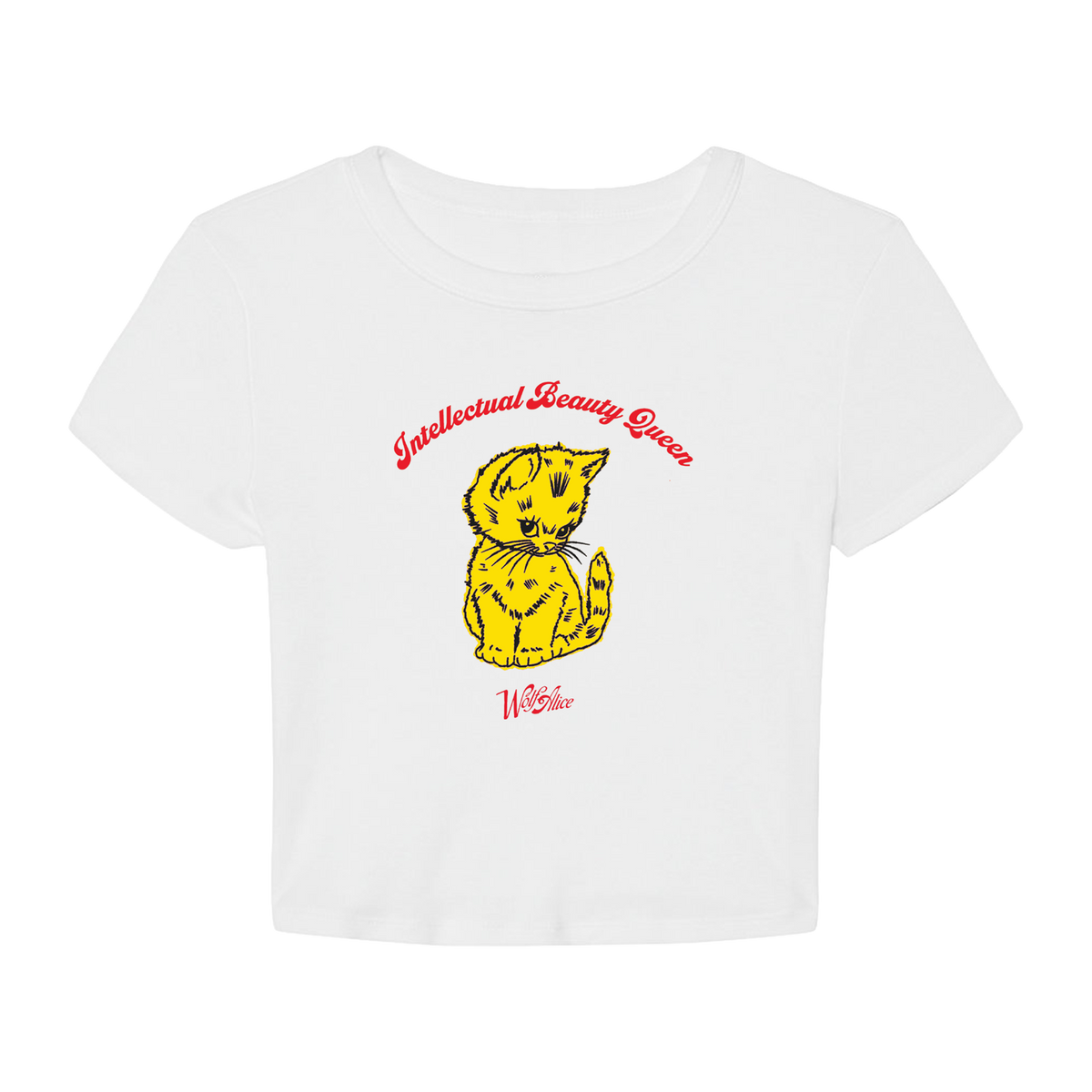 Intellectual Beauty Queen Cat Baby Tee