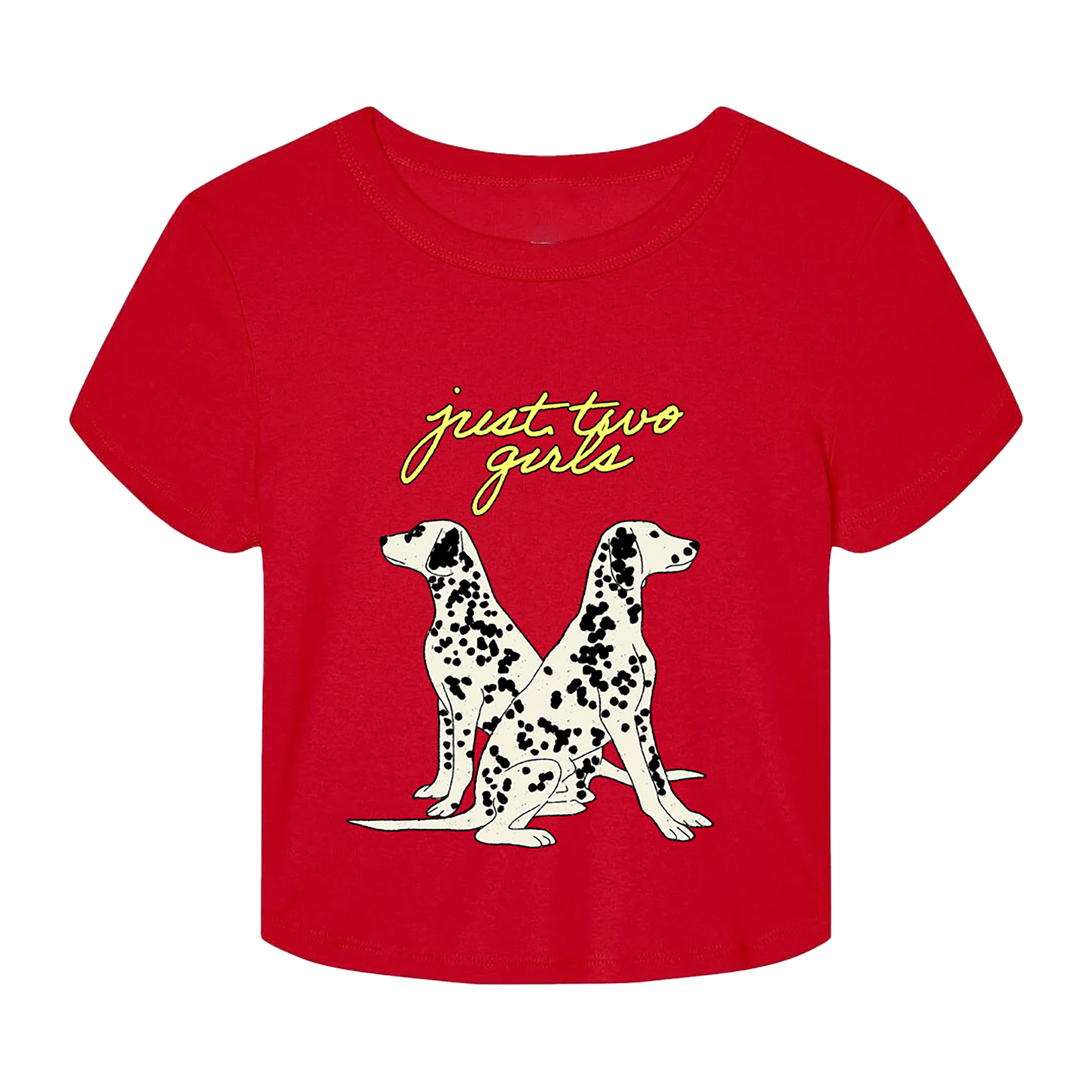 Wolf Alice Just Two Girls Crop Top