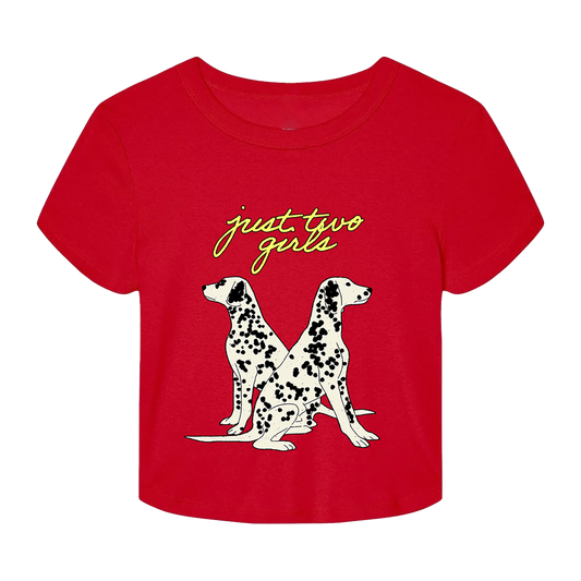 Wolf Alice Just Two Girls Crop Top