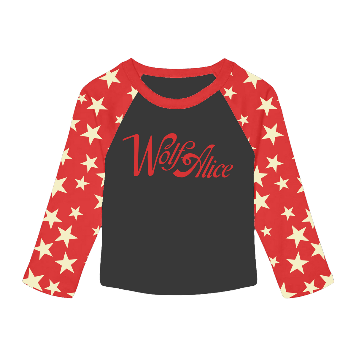 Star Raglan Baby Tee