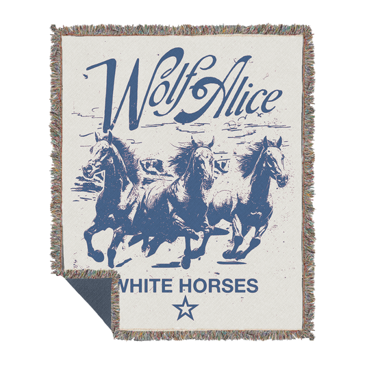 White Horses Blanket