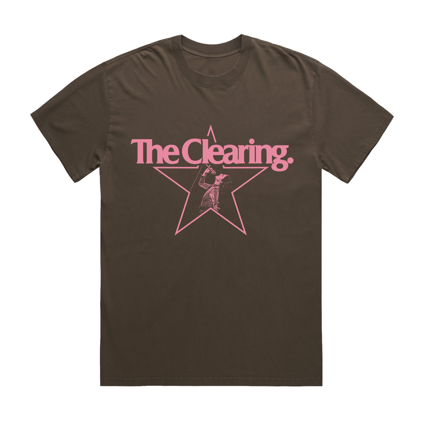 The Clearing Brown / Pink T-Shirt