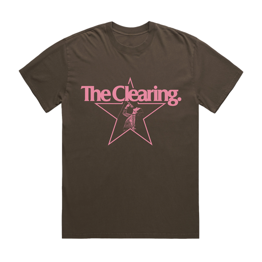 The Clearing Brown / Pink T-Shirt