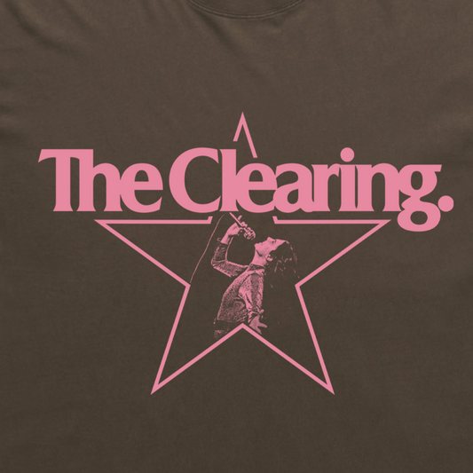 The Clearing Brown / Pink T-Shirt