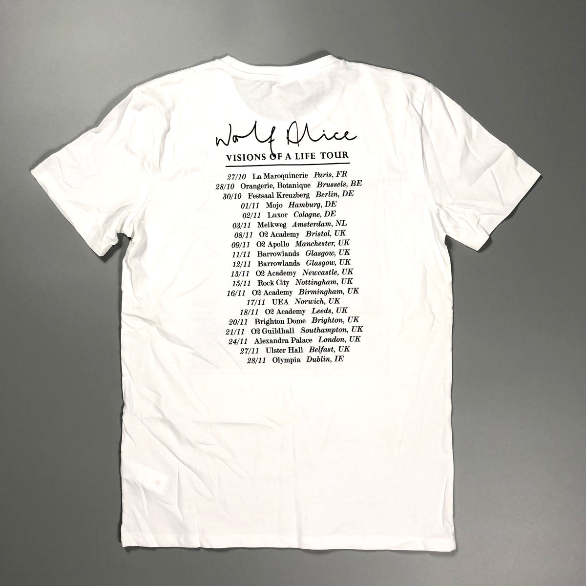 Visions Of A Life - Tour T-Shirt (2017)