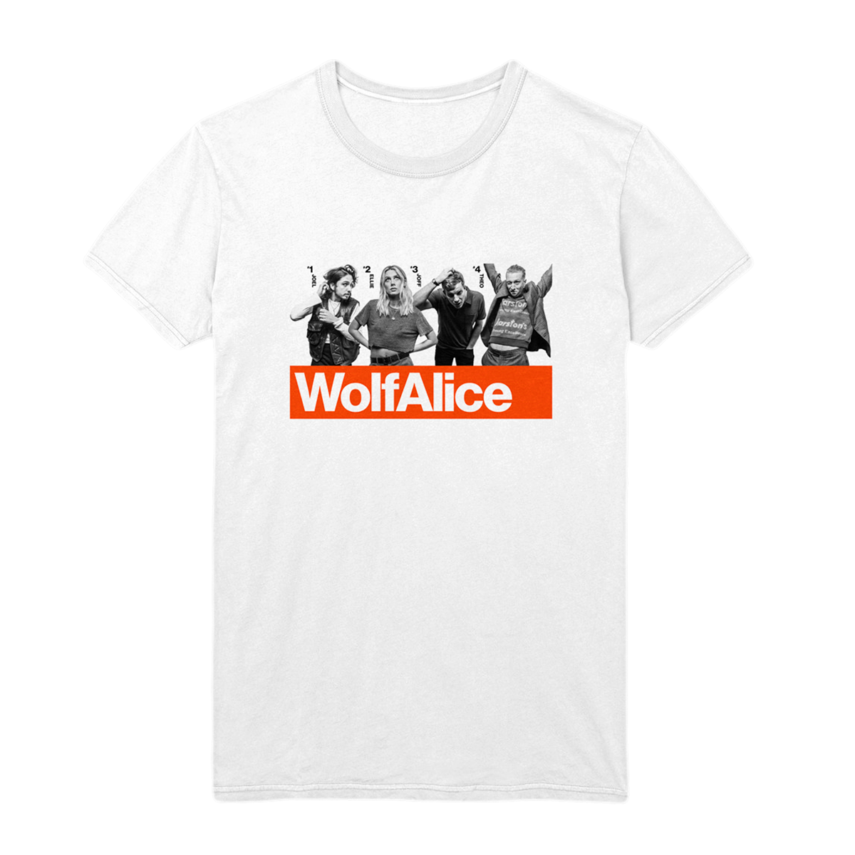 Wolf Alice Band Photo T-shirt Wolf Alice Official Store